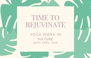 Yoga nidra event coming up